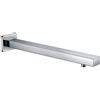 Rainsworth Braccio Doccia a Parete 40 cm - Compatibile con Soffione Fisso/Pioggia, Quadrato, Cromo