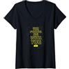 Star Wars Donna Star Wars May The Force Be With You Quote Maglietta con Collo a V