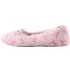 NEXT Pantofole a Ballerina in Velluto a Coste Pink Bow S