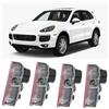 Motegear 4 Pezzi Luci Proiettore Porta per Porsche, illuminazione sottoscocca auto, luce LED di benvenuto, illuminazione d'ingresso per Cayenne/Macan/ 911/ Boxster/Cayman