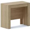 Bricozone Tavolo Consolle Allungabile Fino A 2.37 Metri 10 posti Design Moderno Elegante per Arredo Casa Ufficio Soggiorno Salotto Salone Salvaspazio Multiposizione Colore Rovere 78 x 51 x 90 cm