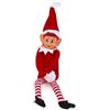 Elves Behavin' Badly- Elf Elfo Viso in Vinile Morbido Gamba Lunga Pollici con Cappello & Tag, Colore Rosso, 52, 13056