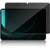 HaruYo Privacy Pellicola Protettiva Compatibile con Samsung Galaxy Tab S9 Fe Plus 12,4, 360° Anti Spy in Vetro Temperato Film Pellicola Prottetiva