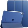 TiMOVO Cover per iPad Air 13 Pollici (M4 2026/M3 2025/M2 2024), Custodia Sottile Con Supporto, Supporta Touch ID, Auto Sveglia/Sonno con Retro Traslucido, Blu Marino