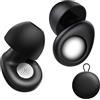 CASCHO Tappi Orecchie Dormire |SNR 35 dB| Tappi per Orecchie Antirumore in Silicone Riutilizzabili e Ultra Confortevoli, con 8 Paia in XS/S/M/L per Dormire, Viaggiare, Relax o Concerti, Nero