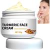 GNAUMORE Crema Riparatrice Curcuma,Crema Idratante Curcuma,Crema Viso Curcuma,Crema Viso alla Curcuma,Crema Schiarente Curcuma,Ripara e Illumina la Pelle,Crema Viso Anti-Secchezza,50g