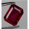 ganesh-gems AA+++ Rubino rosso birmano naturale impeccabile taglio smeraldo 10,10 ct. Pie...