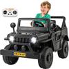 COSTWAY 12V Macchina Elettrica per Bambini, Veicolo Elettrico con Telecomando Luci LED Musica Clacson, 3 Velocità 3-8 Km/h, Auto Elettrica per Bambini 3 Anni+, 102,5x64x59,5 cm