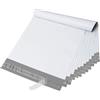 Switory 25pz 25,4 x 33,3cm Poli Buste Spedizione Plastica, Buste di Spedizione Postali per l'imballaggio (10X13,Bianco)
