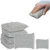 topolenashop 6 Spugne Abrasive da Cucina 12x8 cm | Spugne Durevoli per Lavello, Pentole, Piatti e Superfici Incrostate | Rimuove Grasso e Sporco Ostinato | Uso Domestico e Professionale Art.05553