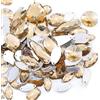 Wambere 100 pezzi pietre glitterate da cucire, strass acrilici da cucire a mano, varie forme da 4 a 30 mm pietre strass piatte, per fai da te artigianato decorazione abbigliamento accessori nail art