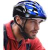 Qidures Casco Da Bicicletta Adulto, Caschi Da Bicicletta, Casco Da Ciclismo Per Adulti, CascoDa Mountain Bike E Da Strada Per Uomo E Donna, Misura Regolabile 58-62cm