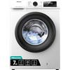 HISENSE WFQP7012EVM LAVADORA CARGA FRONTAL 7 KG 1200 RPM C BLANCO