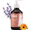 bàu Bau Cosmesi Shampoo Lenitivo per Cani con Allergie, Shampoo per Prurito Cane Delicato, Shampo Cani Dermatite Ipoallergenico, Sollievo per Pelle Sensibile con Camomilla, Calendula e Lavanda (250ml)