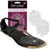Foot Petals - 1 paio di cuscinetti in gomma Technogel per le dita dei piedi, ricambi per ciabatte infradito, colore: antracite