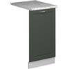 Vicco Pannello frontale della lavastoviglie Fame-Line, Verde-oro Country House, 45 cm, PL Marmo