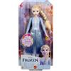 Mattel Disney Frozen Elsa In un altro mondo bambola cantante vestita dal suo abito iconico In un altro mondo del film Disney Frozen 2, HXD36