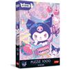 Trefl Premium Plus Quality - Kuromi Puzzle - 1000 pezzi, serie di puzzle con personaggi preferiti, per adulti e bambini dai 14 anni in su