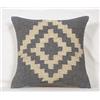 Generic Arise Export, Confezione da 2 federe per cuscino in iuta kilim fatte a mano, stile etnico indiano, bohémien, decorative, per la casa, idea regalo (45,7 x 45,7 cm, grigio)