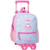 Roll Road I am unicorn, Zaino unicorno, zaino per bambini, zaino per la scuola, in poliestere, spallacci larghi, ergonomici e imbottiti, varie tasche e scomparti.