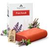 Dungl Schmied Sapone patchouli, fatto a mano, 100 g, senza olio di palma, vegano, sapone naturale con ingredienti naturali, per tutti i tipi di pelle