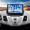 SIXWIN Android 13 Autoradio per Ford Fiesta 2009-2017, 9 Pollici 1080P HD TouchScreen Schermo Navigatore con Mirror Link WiFi FM RDS USB Bluetooth+Retrocamera