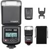 GODOX TT520III TT520 III Flash Speedlite per Fotocamera, Flash con Trasmettitore Ricevitore Compatibile con Fotocamere Canon Nikon Sony Olympus Fujifilm Panasonic