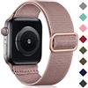Oielai Solo Loop Compatibile con Cinturino Apple Watch 46mm 45mm 44mm 42mm, Cinturino di Ricambio Sportivo in Nylon Regolabile per iWatch Series SE 10/9/8/7/6/5/4/3/2/1