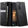 CaseMe Cover per Samsung Galaxy S22 5G Custodia a Libro Pelle Premium RFID Protezione Portafoglio Magnetica Porta Carte Supporto Flip Case per Samsung Galaxy S22 5G 6.1'' - Nero