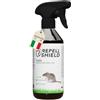 RepellShield Spray Repellente per Topi Naturale a Base di Menta Piperita - Dissuasori per Topi, Scaccia Topi e Ratti - Alternativa a Ultrasuoni per Topi - Repellente Topi da Esterno e Interno (500ml)