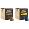 Note D'Espresso, Ginseng, Capsule Compatibili Soltanto con sistema NESPRESSO*, 40 caps & Tè al Limone, Capsule Compatibili Soltanto con Sistema NESPRESSO*, 40 caps