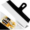 Instalguru Spatola 300 mm Coltello da Pittore Raschietto per Superfici Raschietti per Pareti Raschietto per Facciate Spatola da Muratore Coltelli da Stucco in Acciaio Attrezzo