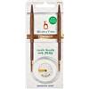 Pony Perfect Ferri Circolari in Legno 80cm 7mm - 1 Pezzo