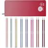 KnitPro Set ferri da maglia a punta singola KnitPro Zing - (35 cm) - 2,50-6,00 mm