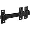 National Hardware N166-033 - Chiavistello per cancello industriale, 19,8 cm, colore: nero