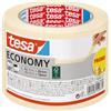 tesa Nastro per Mascheratura ECONOMY EcoLogo - Nastro in Carta per Mascheratura, Rimozione senza Residui per 4 Giorni, senza Solventi - Sottile, 2x 50m x 30mm + 1x 50m x 19mm