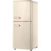DCG MF110CCDP Frigorifero Doppia Porta Retrò Crema 110L Libera Installazione