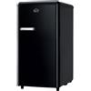 DCG MF100B Frigorifero Monoporta Retrò Nero 100L Libera Installazione