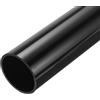 QUARKZMAN 2.5 PVC Rigido Rotondo Tubo 57mm Id 63mm OD 350mm Nero Alto Impatto per Acqua Tubo Artigianato Cavo Manicotto