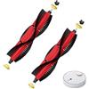 Ksvaye 2PCS Spazzola Principale Rimovibile Spazzola Laterale Parti di Ricambio Accessori Kit per Xiaomi Aspirapolvere S5 S6 S7 Filtro HEPA Spazzola Principale Spazzola Laterale
