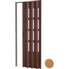 Pinto Porta a soffietto da interno in kit con vetri in PVC Douglas 82x220 cm mod. Sonia