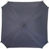 Skyline parasole per passeggino universale ombrello antivento pieghevoli resistenti umbrella ombrelli pieghevole robusto Filtro UV 50+ diametro 70 cm grande nero-grigio