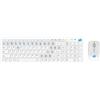 Simpletek Tastiera QWERTY Inglese (US) wireless Wireless Kit with English US Stickers, excellent