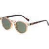 YAMEIZE Occhiali da Sole Vintage Polarizzati Piccoli e Rotondi - per Donna e Uomo Stile Classico Occhiali Rotondi Colorati Protezione UV400 Guida all'aperto