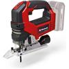 Einhell Seghetto alternativo a batteria Einhell Professional TP-JS 18/135 Li BL Power X-Change (18 V, profondità taglio 135 mm su legno, altezza sollevamento 26 mm, brushless, incl. lama, senza batteria)