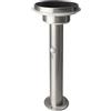 OSRAM Aplique solar LED de exterior ENDURA Style de acero inoxidable, sensor de movimiento y luz, 3 modos, IP44, diseño elegante para terraza y jardín