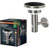 OSRAM Lampada da parete esterna a LED solare ENDURA Style nera, sensore di movimento e luce, 3 modalità, IP44, design moderno per giardino e patio