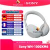 Sony Cuffie wireless Bluetooth over-ear con cancellazione del rumore Sony WH-1000XM6, suono ad alta risoluzione esclusivo, comfort eccezionale, design pieghevole, custodia resistente, batteria con 30 ore - Black