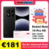 Xiaomi Redmi Note 14 Pro 4G 8GB/256GB 12GB/256GB 12GB/512GB NFC versione globale cellulare - Black