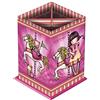 SANTORO SAFTA, Portapenne in cartone Gorjuss Fairground Carousel 8,5 x 11,5 x 8,5 cm Unisex-Bambini e ragazzi, multicolore, Talla única